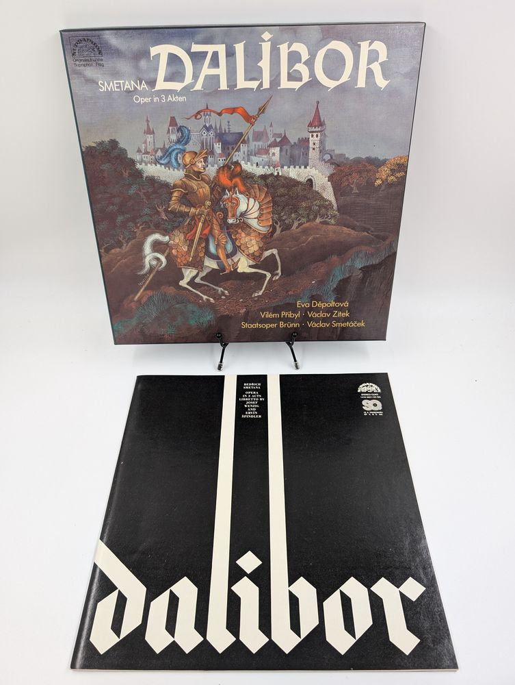 Coffret Vinyle 33 tours Smetana Dalibor (Staatsoper Br�nn) 10 Vulbens (74)