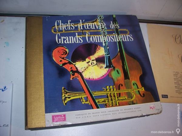 Coffret de 11 vinyles 33 tours des Grands Composit 25 Montreuil (93)