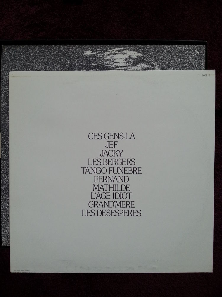 Coffret 7 vinyls, Jacques Brel 0 Lens (62)