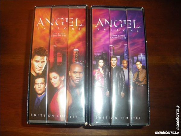 2 coffrets de cassettes  ANGEL  (48) 10 Tours (37)