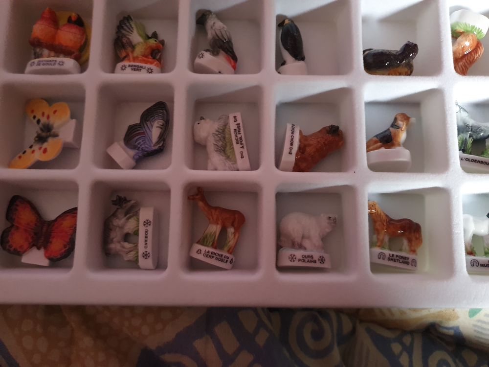 Lot de 3 coffrets f�ves de collection 38 Noc� (61)