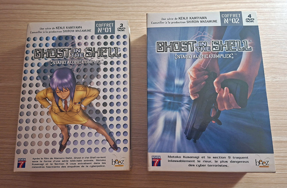 2 Coffrets DVD Ghost in the Shell ? Stand Alone Complex (26 15 Meudon (92)