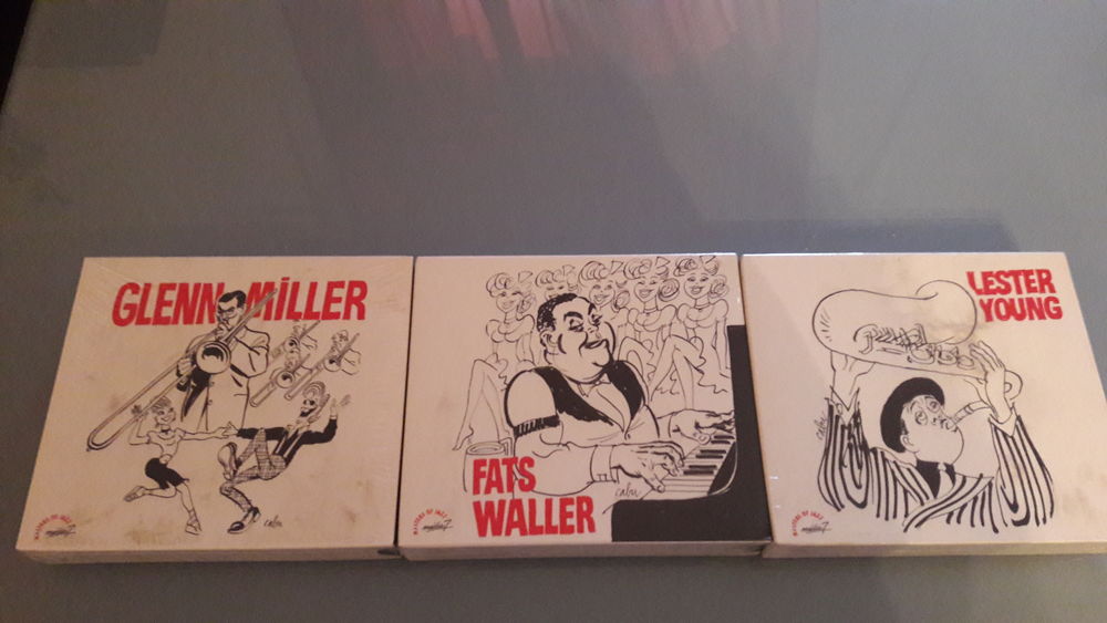 3 Coffrets JAZZ  LESTER YOUNG   GLENN MILLER   FATS WALLER 
120 Le Perreux-sur-Marne (94)