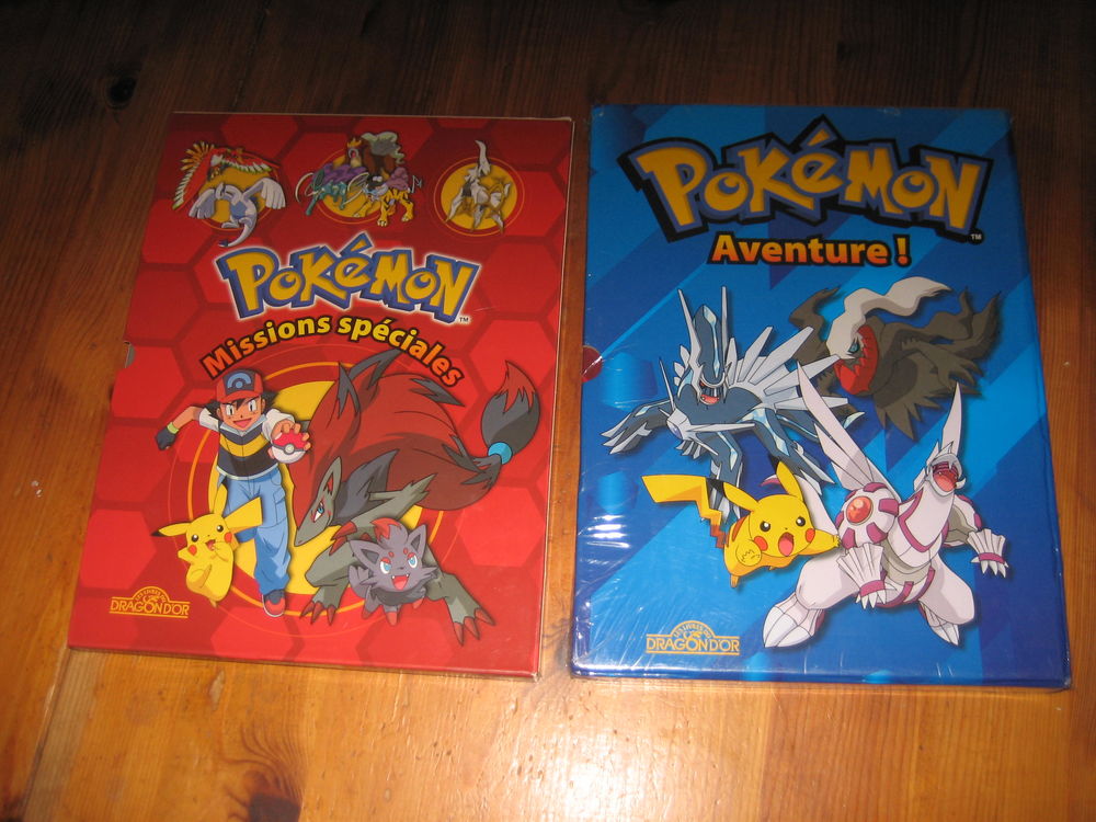 lot 2 coffrets POKEMON aventures POKEMON MISSIONS SPECIALES neuf 30 C�zy (89)