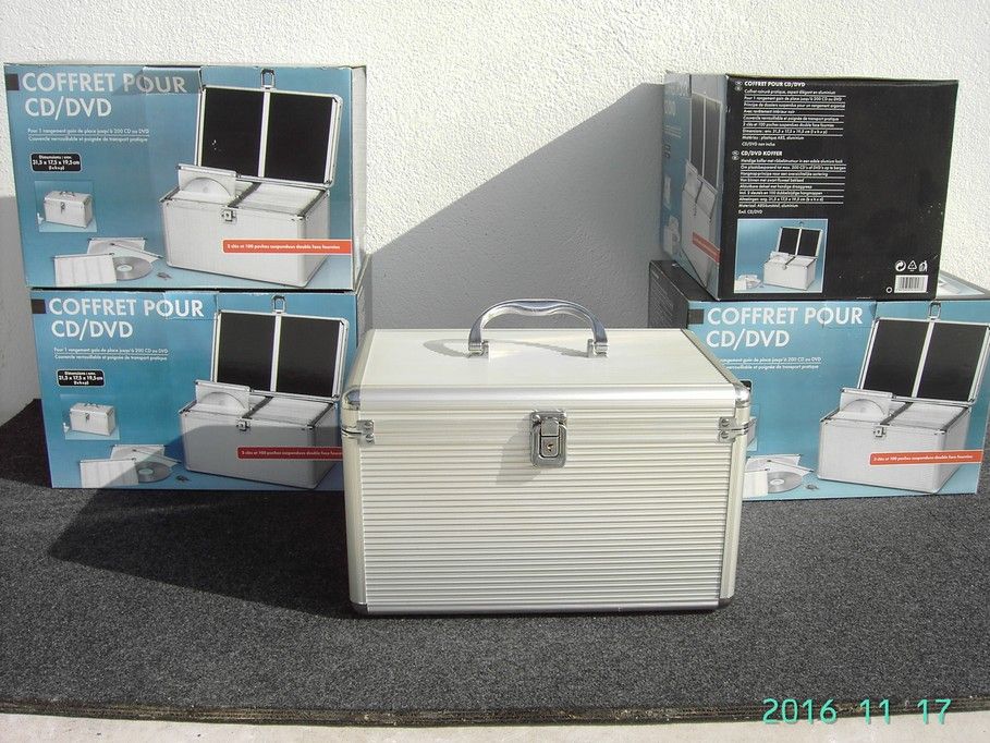 Coffrets pour CD/DVD. 7 Tartas (40)