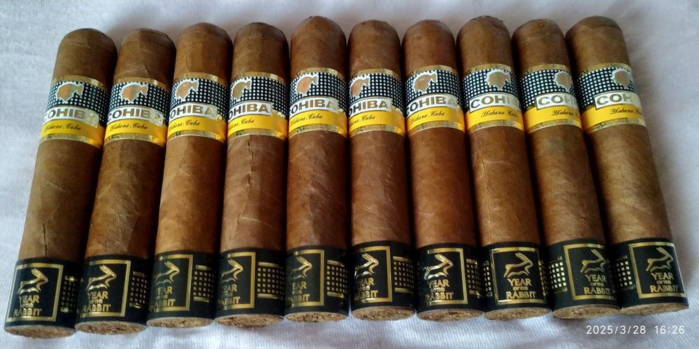 10 Cohiba Siglo de Oro Year of the Rabbit (�dition premium) 380 Mons (63)