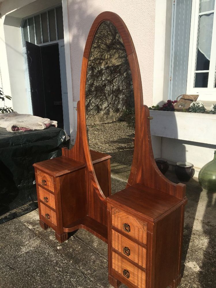 coiffeuse en acajou ann�es 30/40 150 Champniers (16)