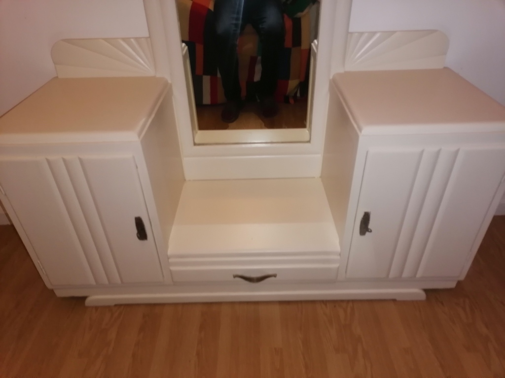 Coiffeuse blanche avec miroirs et rangements 50 Saint-Andr�-de-Cubzac (33)