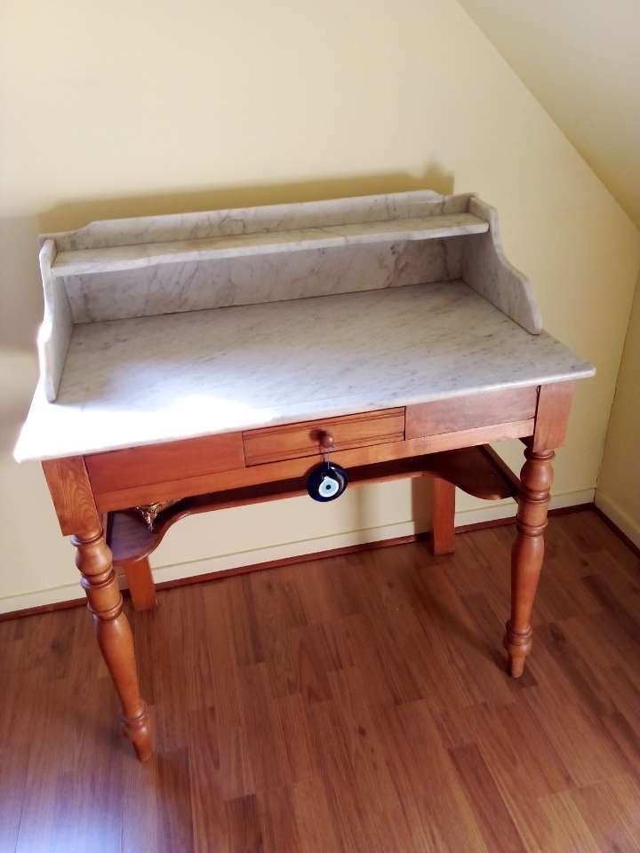 Coiffeuse marbre et bois 80 Envermeu (76)