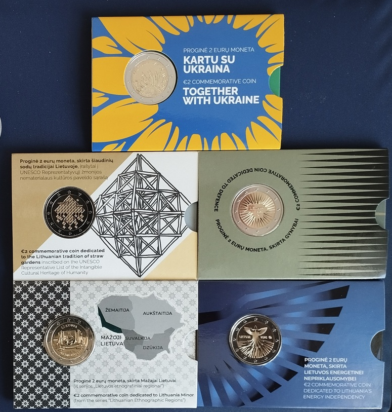 Coincard 2 euros  Lituanie 150 S�lestat (67)