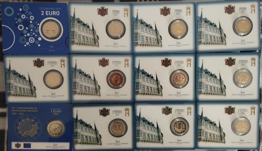 Lot coincard Luxembourg 390 S�lestat (67)