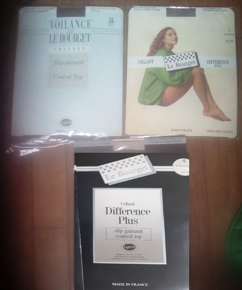 8 collants Le Bourget slip gainant - taille 2 5 Beauchamp (95)