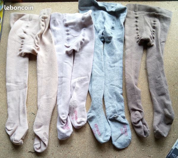 4 collants Verbaudet taille 23 - 26 7 Beauchamp (95)