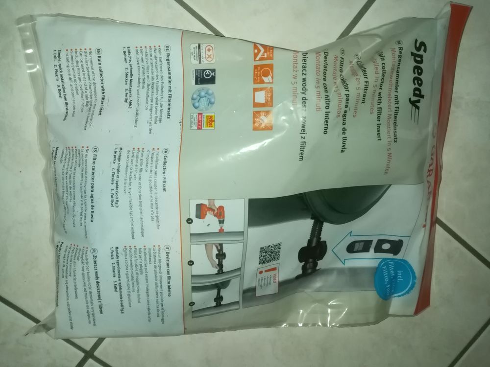 Collecteur d'eau de pluie 25 Gap (05)