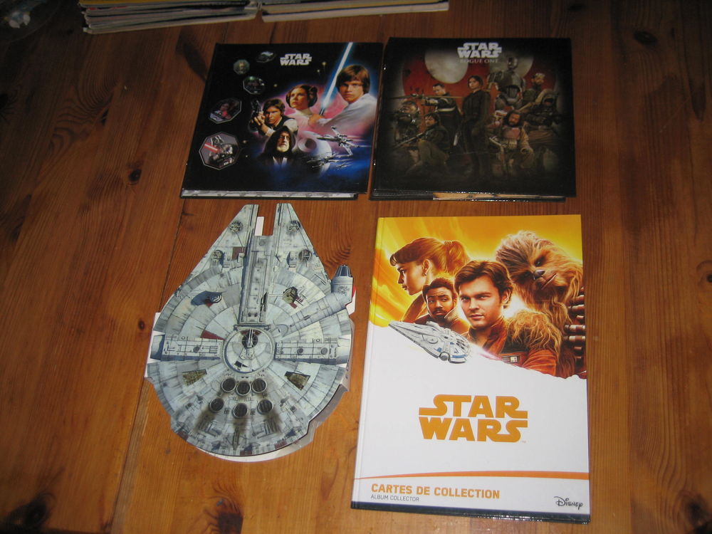 lot 4 collecteurs STAR WARS COMPLETS lecler 40 C�zy (89)