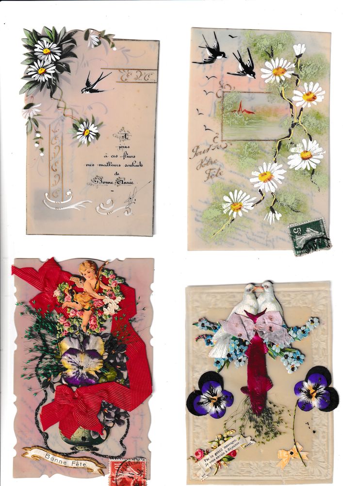 Collection de 1800 CPA fantaisie, de 1904 � 1917. 800 Uxegney (88)