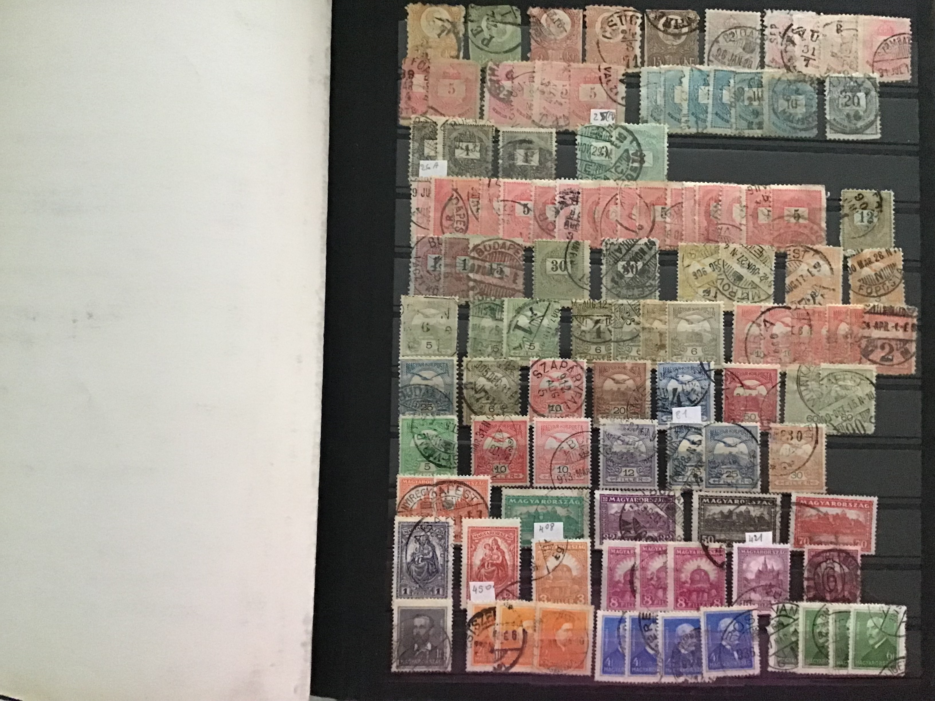 COLLECTION + 2700 TIMBRES OBLITERES ET NEUFS HONGRIE 50 Andernos-les-Bains (33)