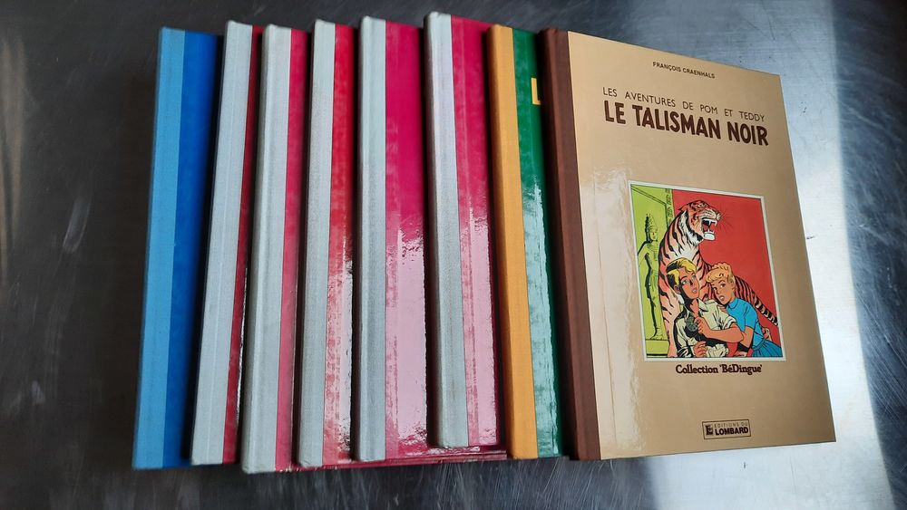 Collection B�Dingue Pom et teddy - Chick Bill - etc... 8 alb 199 �vian-les-Bains (74)