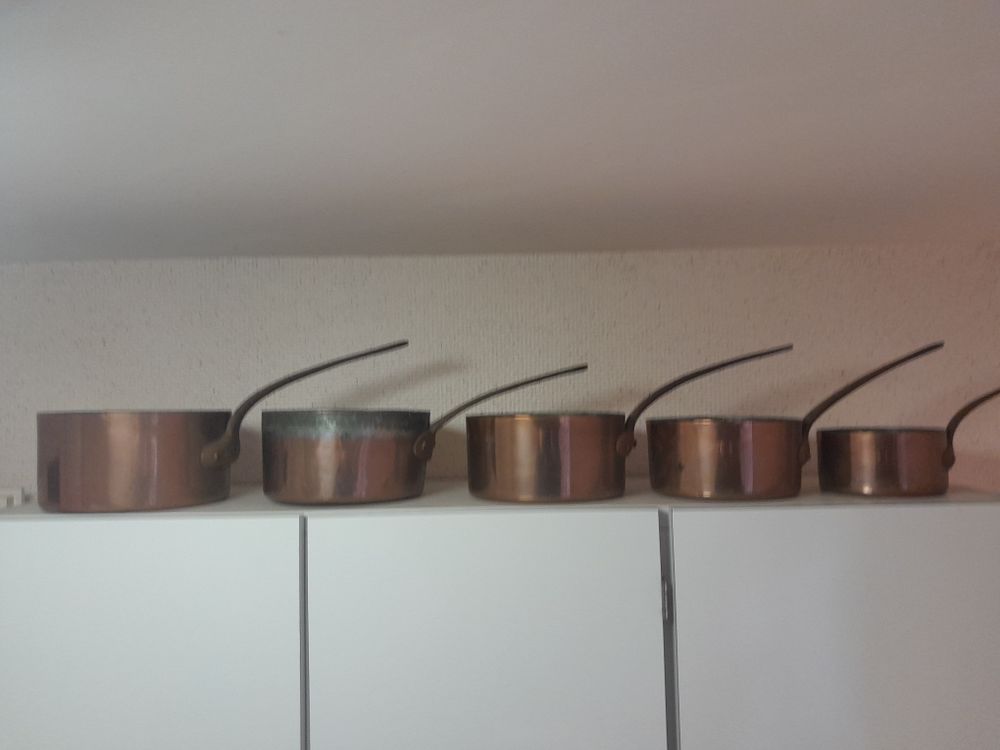 Collection de casserole en cuivre  45 Viriat (01)