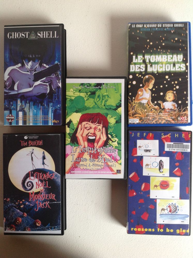 COLLECTION CINQ K7 VID�OS 180mn TDK SONY AKAI Envoi Possible 5 Tr�gunc (29)