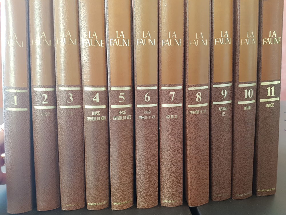 Collection compl�te encyclop�die LA FAUNE 0 Grasse (06)