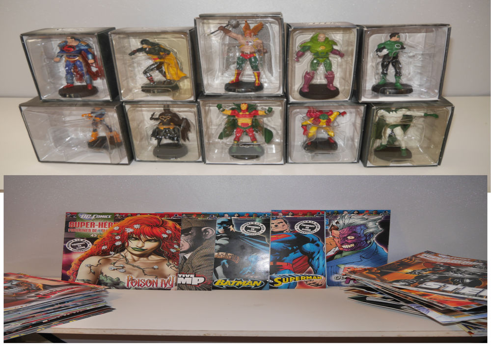 Collection compl�te figurines en plomb  Super H�ros DC Comic 600 Cagnes-sur-Mer (06)