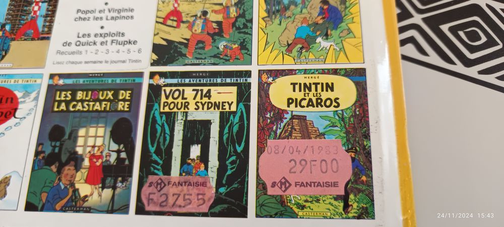 Collection compl�te livres Tintin 50 Saint-Vallier-de-Thiey (06)