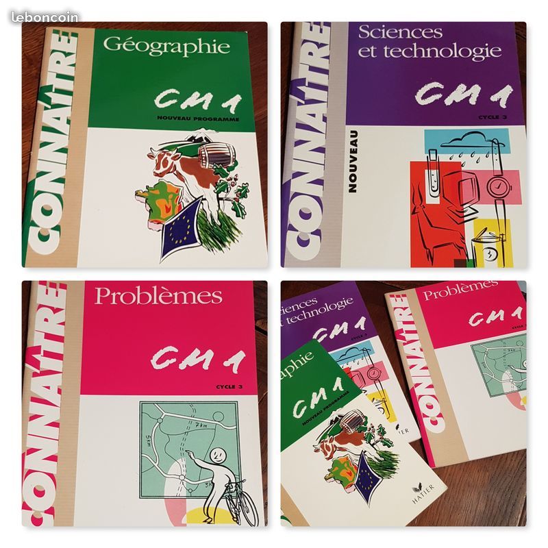 Collection connaitre hatier cm1 4 Marseille 2 (13)