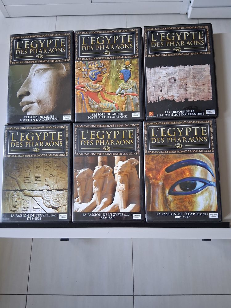 Collection 46 DVD sur l'Egypte des Pharaons 90 Br�viandes (10)