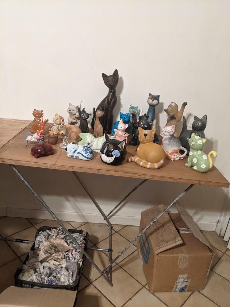 Collection d'environ 80 chats 1 Villepinte (93)