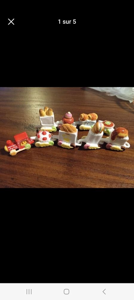 Collection de f�ves Train gourmand 10 Le Tour-du-Parc (56)