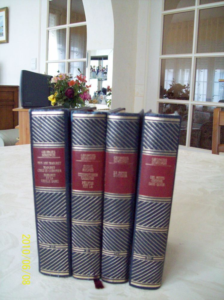 Collection Georges Simenon  - 25 vol. (Commissaire Maigret) 35 Les Sables-d'Olonne (85)