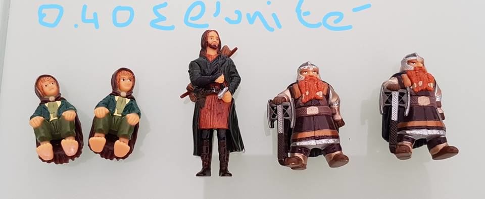 Collection Kinder - 0.30 l'unit� le seigneur des anneaux ou 0 Marseille 9 (13)