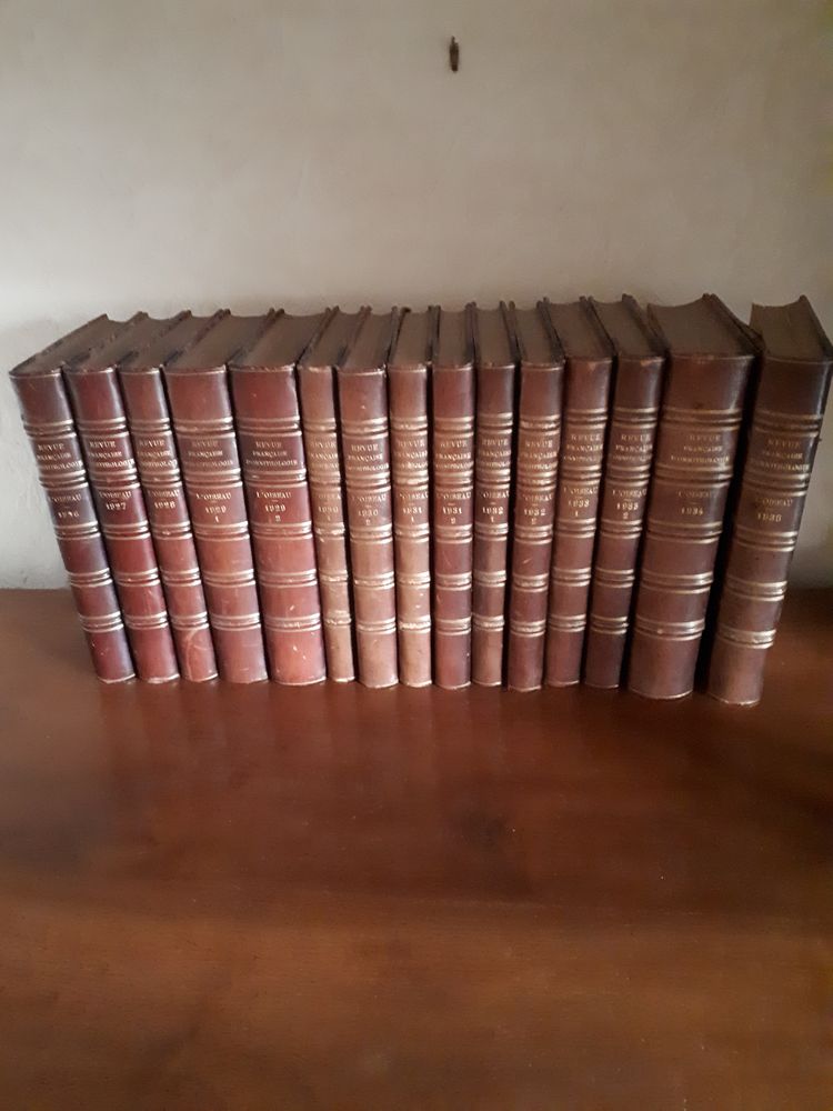 Collection de livres anciens de 1926 � 1935 580 Plailly (60)