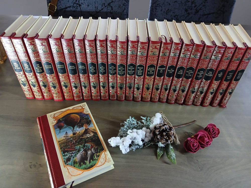COLLECTION DE LIVRES  JULES VERNE
�DITION FAMOT 0 Xonrupt-Longemer (88)