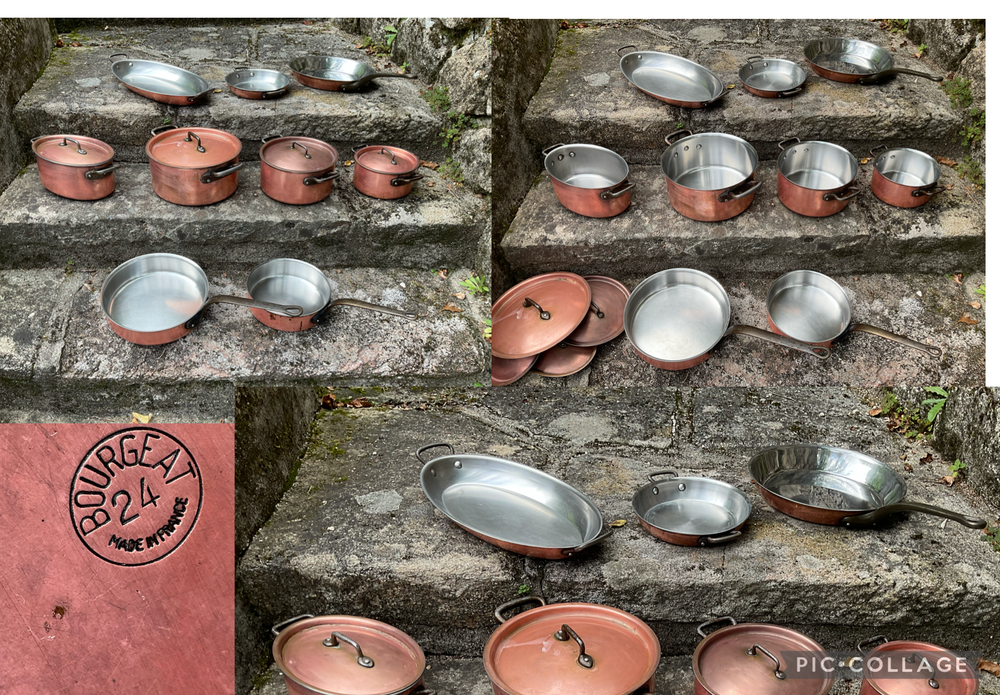 COLLECTION DE MARMITES  CUIVRE - HAUTE GAMME 0 Corr�ze (19)