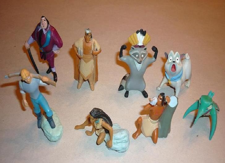 Collection NESTL�:  POCAHONTAS  s�rie compl�te 1995 � DISNEY 20 Loivre (51)