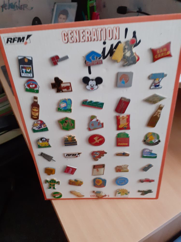 Collection  de pins(50)
Pas d envoi 6 Marpent (59)