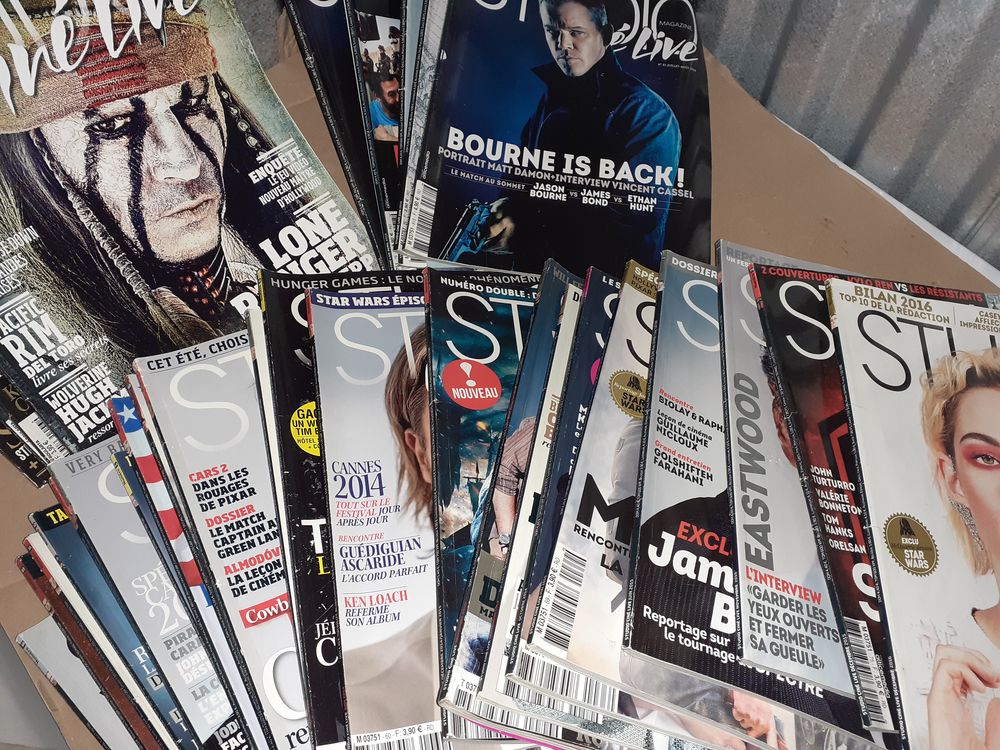 Collection de studio magazines et première magazines. 0 Lyon 9 (69)