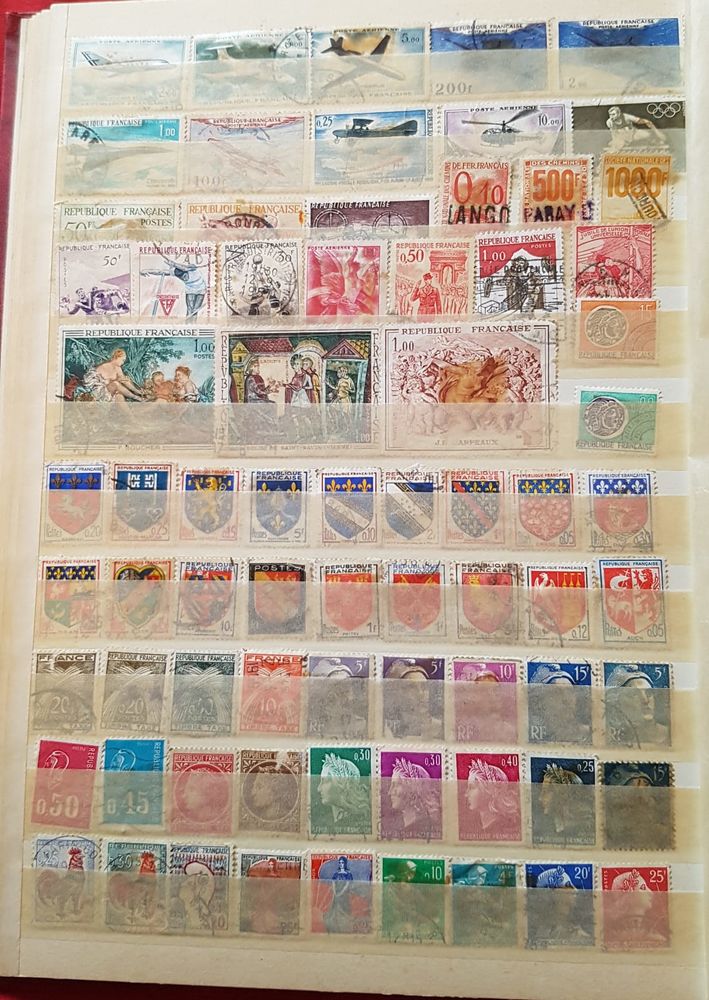 collection de timbres dont certains tres anciens  0 Romainville (93)