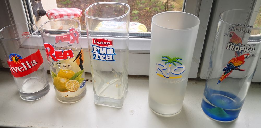 collection de verres 16 Amn�ville (57)