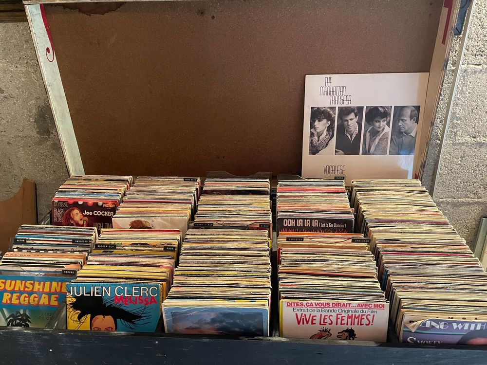 Collection de vinyles ann�es 80 5 La Tremblade (17)