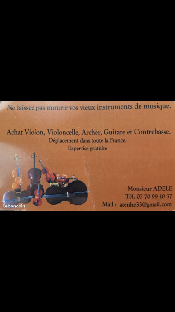  Collectionneurs Violon 0 Saint-Jean-de-Luz (64)