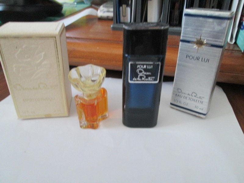 Collector Oscar de a Renta : Pour Lui et Esprit de parfum 5 Chagny (71)