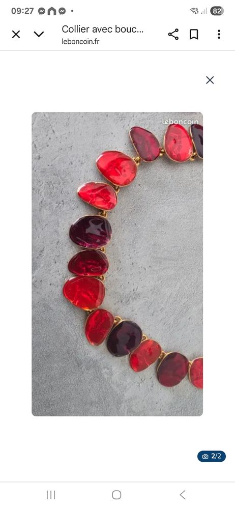 Collier avec boucles d oreille  Cecile et Jeanne 250 Perpignan (66)