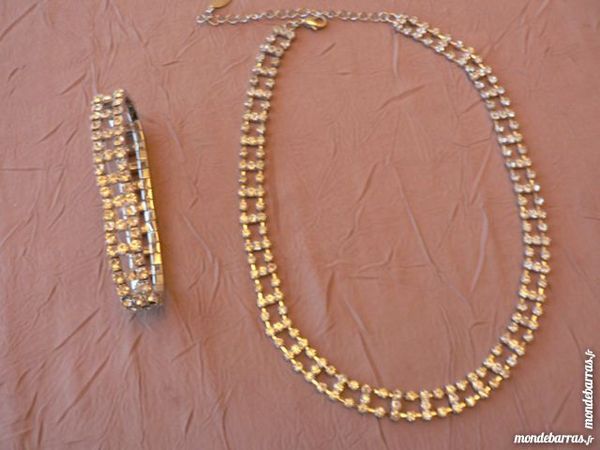 collier et bracelet  en strass 5 Bretignolles-sur-Mer (85)