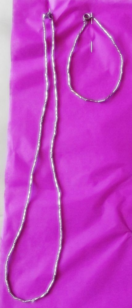 COLLIER, BRACELETS & BAGUES en ARGENT 20 Plombi�res-les-Bains (88)