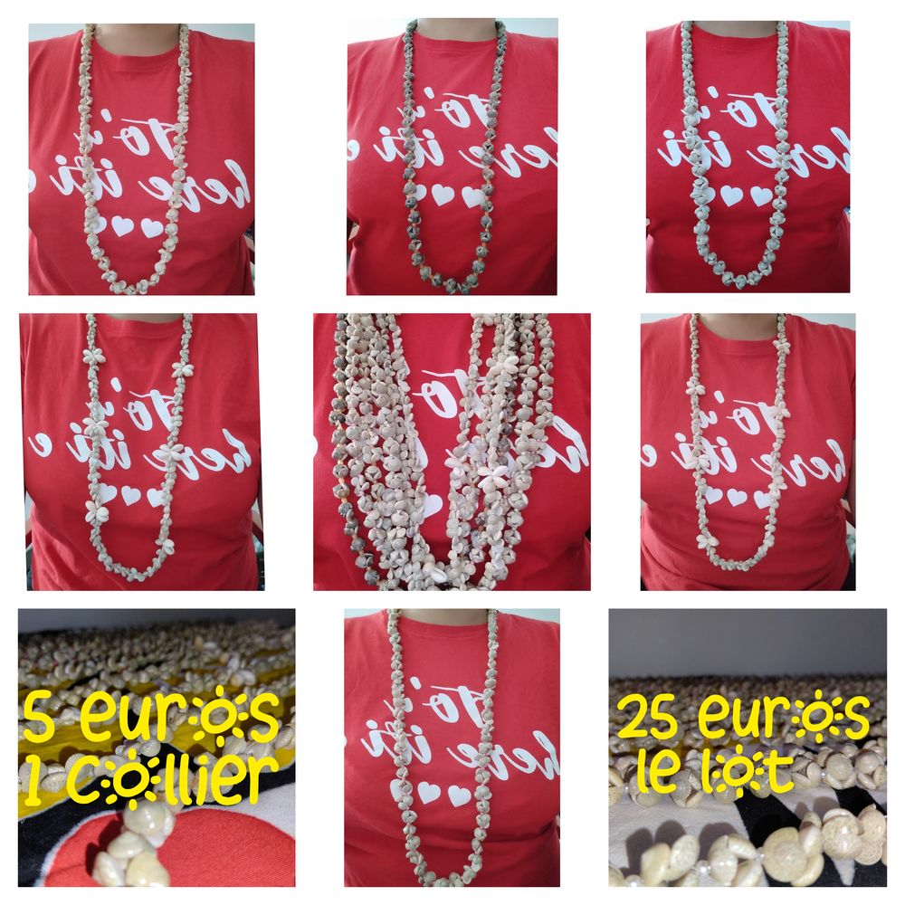 Collier de coquillages 25 Cr�teil (94)