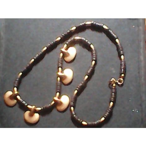 Collier m�tal et bois style pr�colombien 28 Jussey (70)