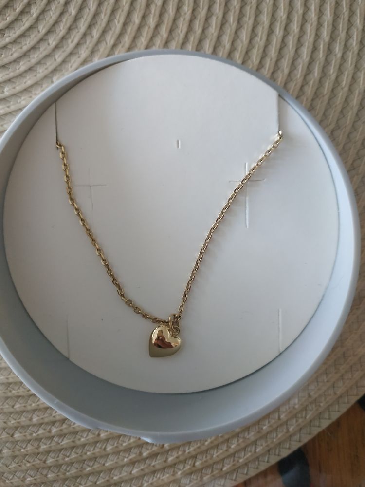 Collier pendentif c?ur + chaîne